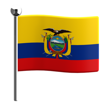 Ecuador  3D Icon