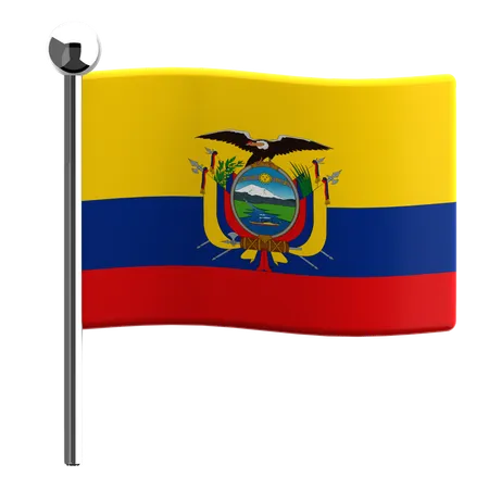 Ecuador  3D Icon