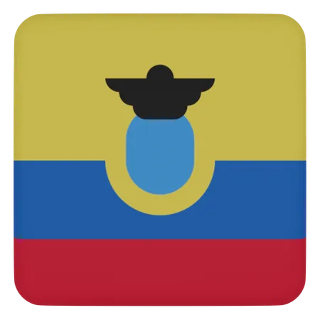 Ecuador  3D Icon