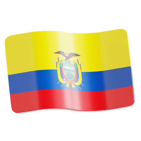 Ecuador  3D Icon