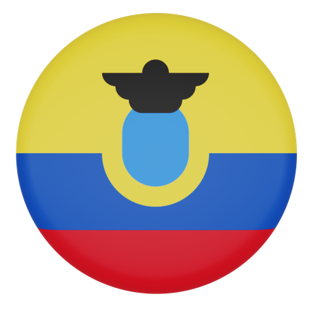 Ecuador  3D Icon