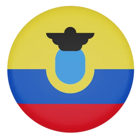 Ecuador  3D Icon