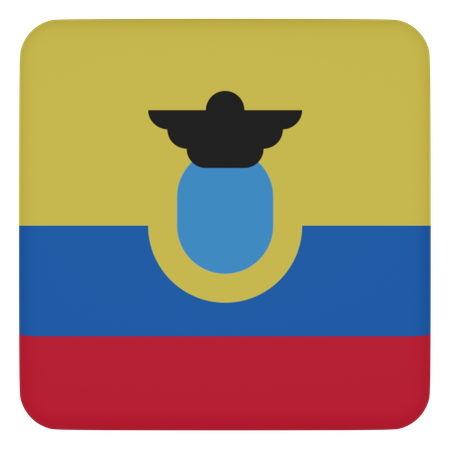 Ecuador  3D Icon