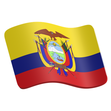 Ecuador  3D Icon