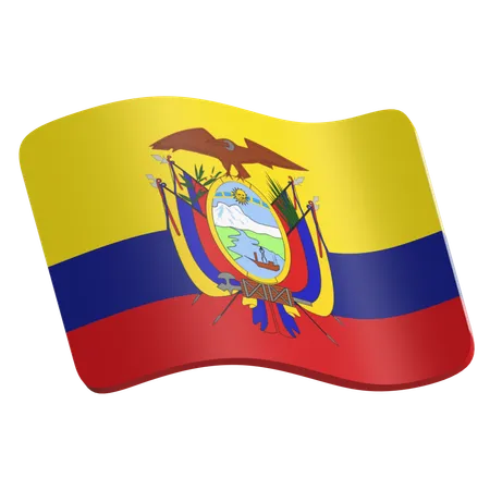 Ecuador  3D Icon