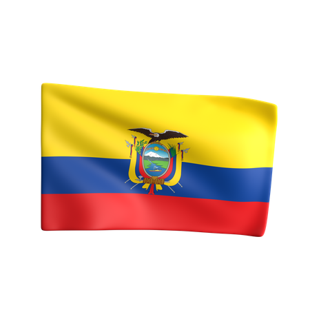 Ecuador  3D Icon