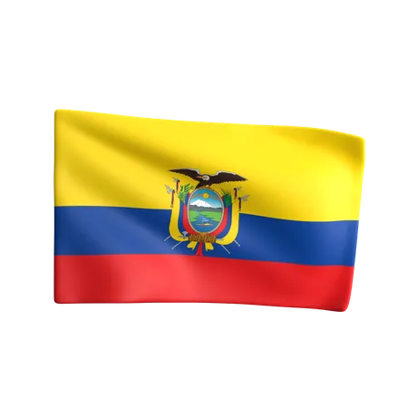 Ecuador  3D Icon