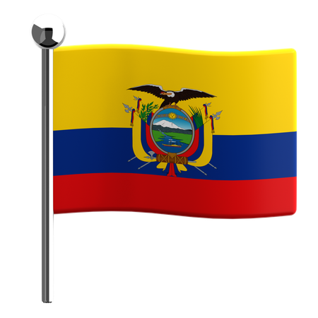 Ecuador  3D Icon