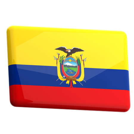 Ecuador  3D Icon