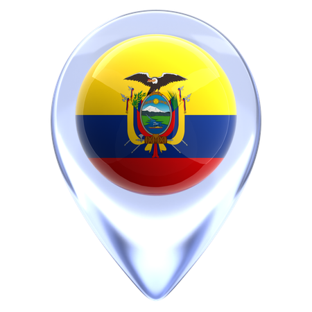 Ecuador  3D Icon