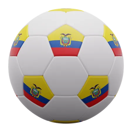 Ecuador Ball 3D Icon