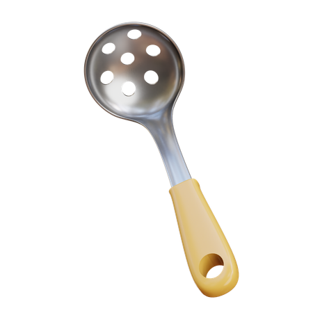 Écumoire à mailles  3D Icon