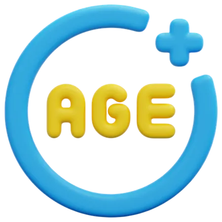 Edad  3D Icon