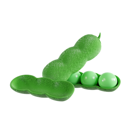 Edamame  3D Icon