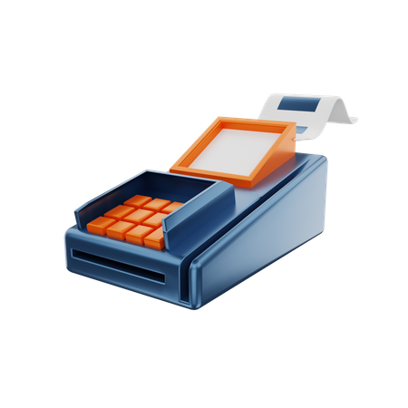 Edc Machine  3D Illustration