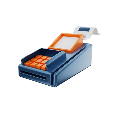 Edc Machine  3D Illustration