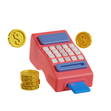 Transaction Tool Icon Illustration 3 D Rendering 3D Icon