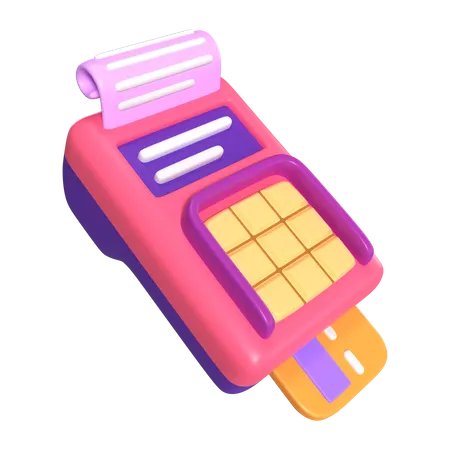 This Is EDC Machine 3 D Render Illustration Icon High Resolution Png File Isolated On Transparent Background Available 3 D Model File Format BLEND OBJ FBX And GLTF 3D Icon