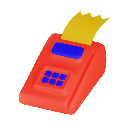 EDC-Maschine  3D Illustration