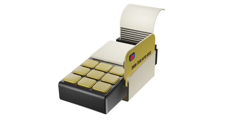 EDC-Maschine  3D Icon