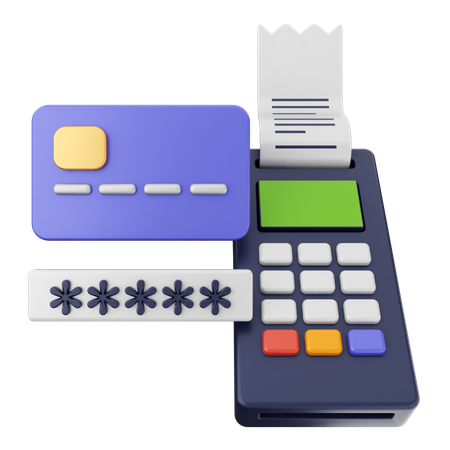 Edc Payment  3D Icon