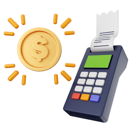 Edc Payment  3D Icon