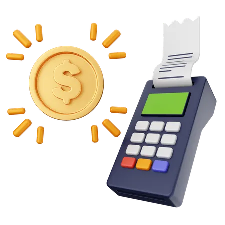 Edc Payment  3D Icon