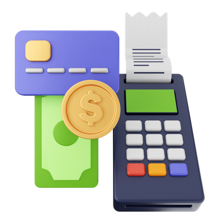 Edc Payment  3D Icon