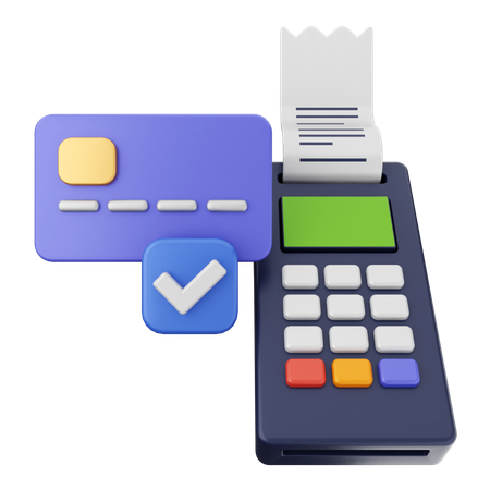 Edc Payment  3D Icon