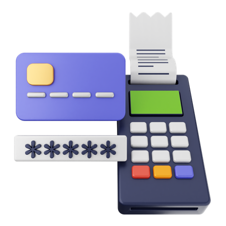 Edc Payment  3D Icon