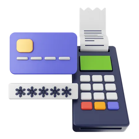 Edc Payment  3D Icon