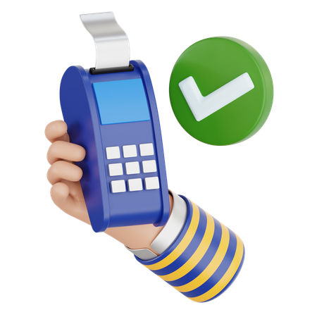 Edc Payment Success  3D Icon