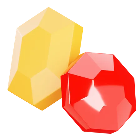 Edelsteine  3D Icon