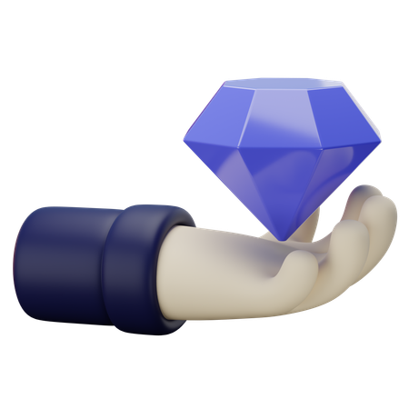 Edelsteinsammler  3D Icon