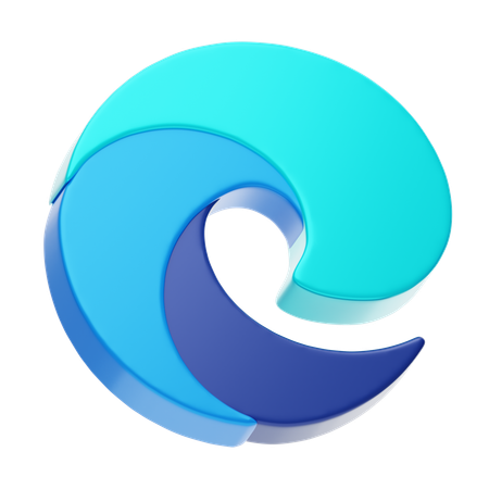 Edge  3D Icon
