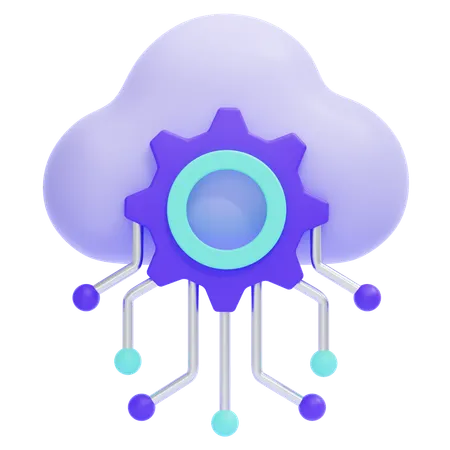 Edge Computing  3D Icon