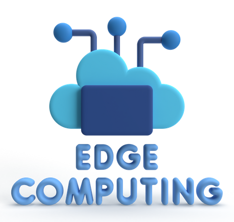 Edge Computing  3D Icon