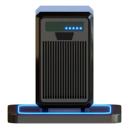 Edge Computing Device  3D Icon