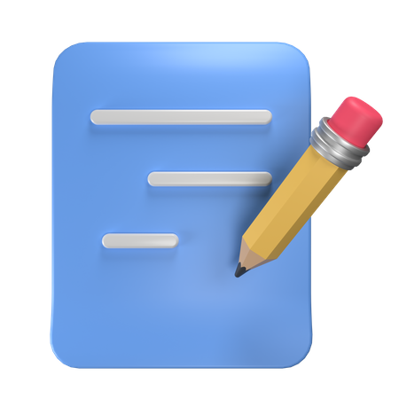 Edição de arquivo  3D Icon