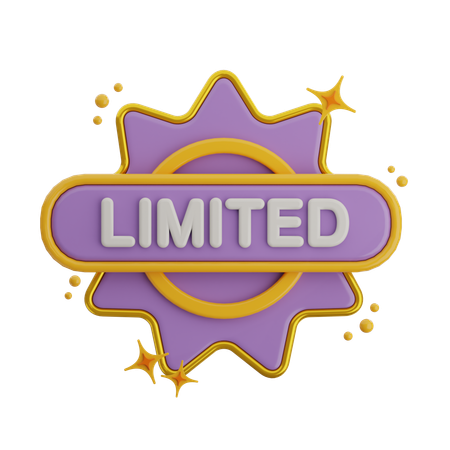 Edição limitada  3D Icon