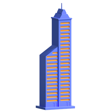 Edificio  3D Icon