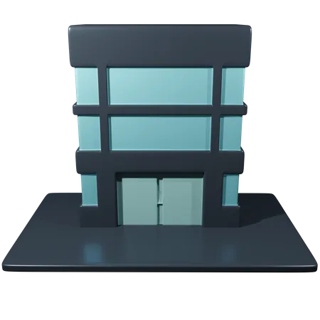Edificio  3D Icon