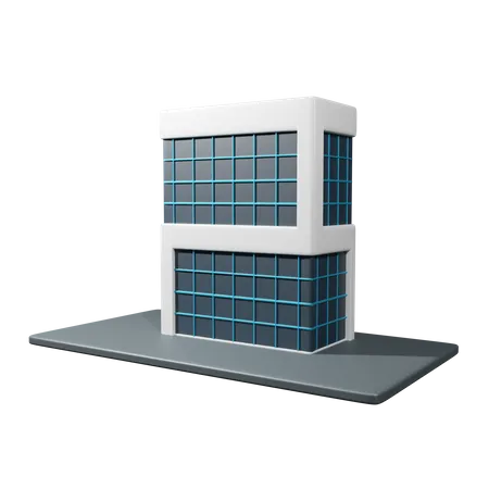 Edificio  3D Icon