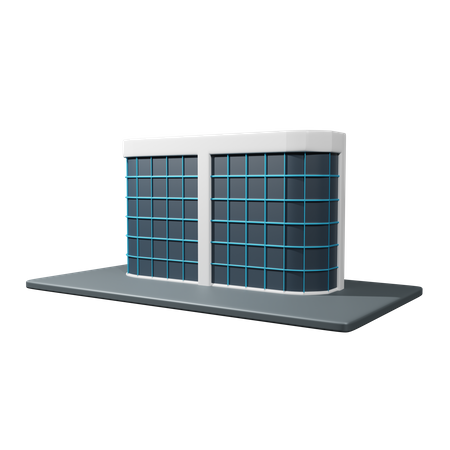 Edificio  3D Icon