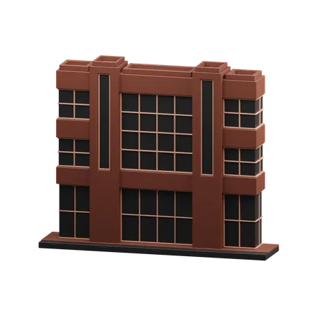 Edificio del centro comercial  3D Icon