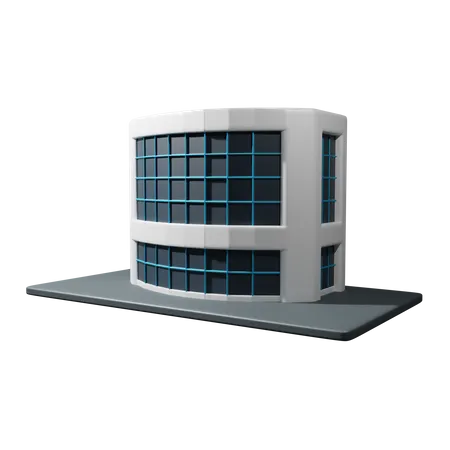 Edificio del centro comercial  3D Icon