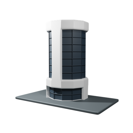 Edificio del centro comercial  3D Icon