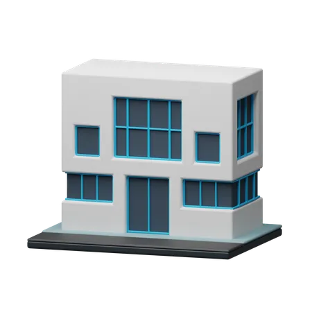 Edificio de la clínica  3D Icon