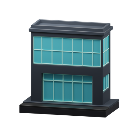 Edificio corporativo  3D Icon