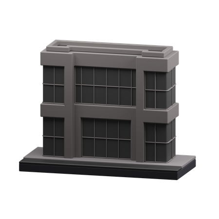 Edificio corporativo  3D Icon